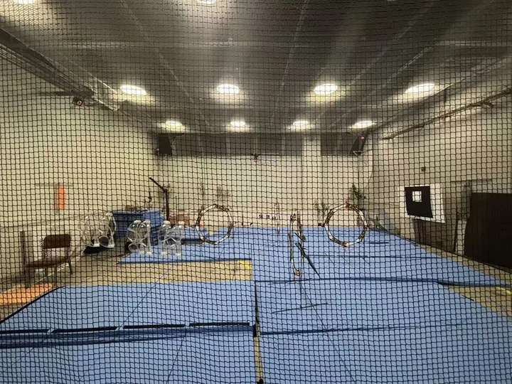 Drone flight-testing facility for ECE 484